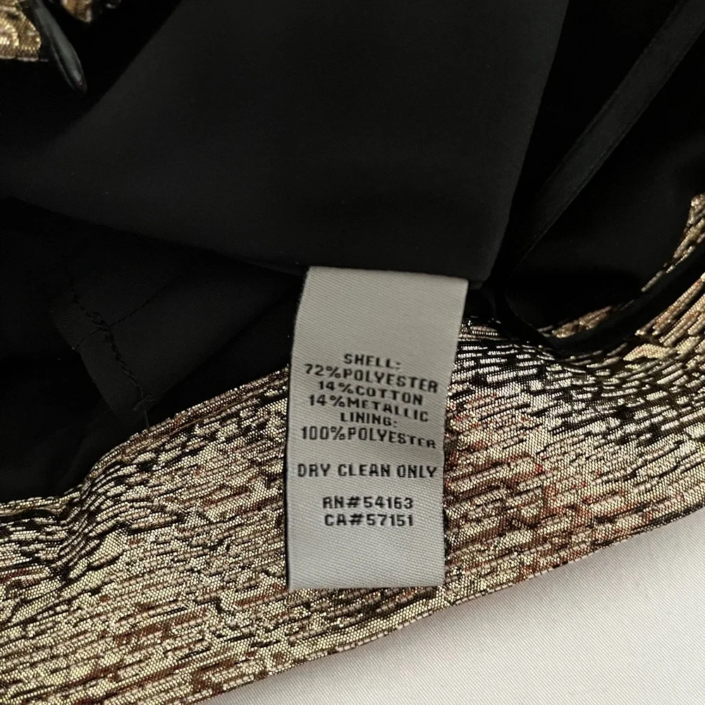 Eliza J Midi Bronze A-Line Skirt with Pockets - Picture 6 of 12